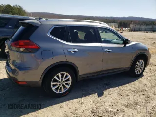 2017 Nissan Rogue SV with VIN KNMAT2MT9HP515657, listed as a Copart auction lot 48689235 with 101,538 mi miles and Salvage Title. Bid and sale history available at carsss.com. Image 3.