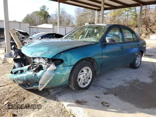 1997 Ford Escort LX with VIN 1FALP13P8VW200707, listed as a Copart auction lot 86647484 with 74,807 mi miles and Salvage Title. Bid and sale history available at carsss.com. Image 1.