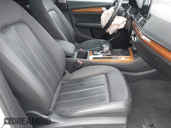 2021 Audi Q5 Premium Plus with VIN WA1BAAFY4M2119148, listed as a IAAI auction lot 42177607 with 68,481 mi miles and . Bid and sale history available at DreamBid. Image 5.