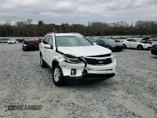 2015 Kia Sorento LX with VIN 5XYKT3A68FG595316, listed as a Copart auction lot 44363615 with 192,193 mi miles and Salvage Title. Bid and sale history available at DreamBid. Image 14.