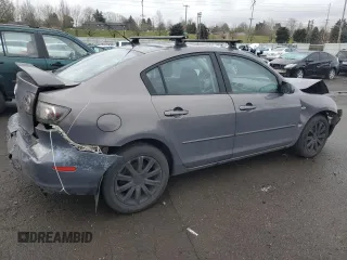 2007 Mazda Mazda3 i Sport with VIN JM1BK32F471670533, listed as a Copart auction lot 44348535 with 211,660 mi miles and Salvage Title. Bid and sale history available at carsss.com. Image 3.