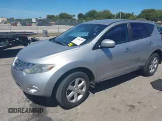 2009 Nissan Murano SL with VIN JN8AZ18U09W101917, listed as a IAAI auction lot 41856099 with 194,809 mi miles. Bid and sale history available at carsss.com. Image 17.