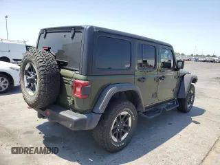 2021 Jeep Wrangler Unlimited Rubicon z VIN 1C4HJXFG6MW700458, wystawiony jako Copart lot #59791015 z przebiegiem 45 562 mil mil oraz Szkoda całkowita • Salvage title. Historia ofert i sprzedaży dostępna na DreamBid. Obrazek 3.