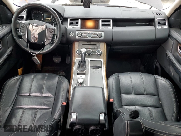 2010 Land Rover Range Rover Sport HSE Lux z VIN SALSK2D41AA228329, wystawiony jako Copart lot #58072555 z przebiegiem 126 147 mil mil oraz Szkoda całkowita • Salvage title. Historia ofert i sprzedaży dostępna na DreamBid. Obrazek 8.