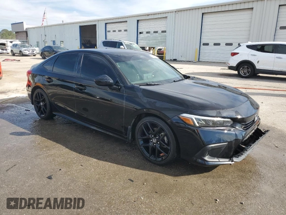 2022 Honda Civic Sedan Sport with VIN 2HGFE2F54NH539526, listed as a Copart auction lot 49782905 with 67,071 mi miles and Salvage Title. Bid and sale history available at carsss.com. Image 4.