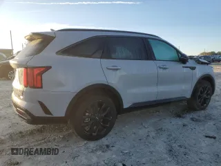2023 Kia Sorento SX Prestige with VIN 5XYRKDLF0PG189486, listed as a Copart auction lot 82434574 with 19,972 mi miles and Salvage Title. Bid and sale history available at carsss.com. Image 3.