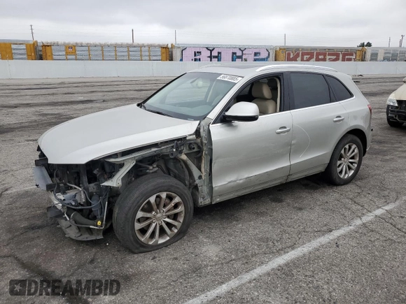 2015 Audi Q5 Premium Plus with VIN WA1LFAFP3FA125125, listed as a Copart auction lot 56870885 with 123,840 mi miles and Salvage title. Bid and sale history available at DreamBid. Image 1.