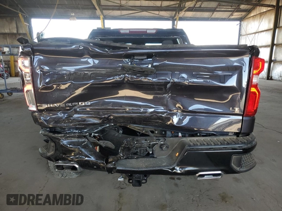 2023 Chevrolet Silverado 1500 LT Trail Boss with VIN 3GCUDFED6PG302032, listed as a Copart auction lot 43483165 with 5,865 mi miles and Salvage Title. Bid and sale history available at DreamBid. Image 6.