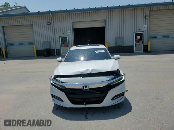 2020 Honda Accord Touring with VIN 1HGCV2F98LA011036, listed as a Copart auction lot 58977685 with 75,467 mi miles and Salvage title. Bid and sale history available at DreamBid. Image 13.