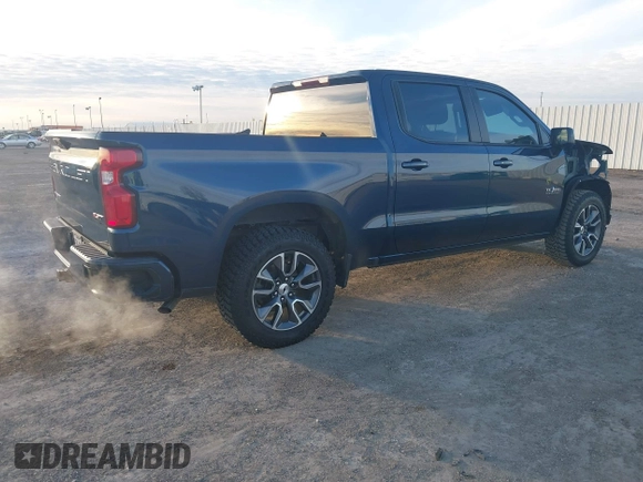 2021 Chevrolet Silverado 1500 RST with VIN 3GCPWDED1MG308456, listed as a IAAI auction lot 41242772 with 97,910 mi miles. Bid and sale history available at carsss.com. Image 4.