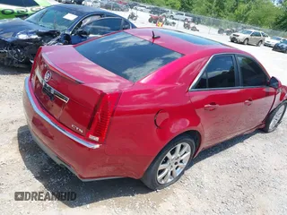 2008 Cadillac CTS RWD w/1SB with VIN 1G6DV57V880170638, listed as a IAAI auction lot 41465950 with 1 mi miles. Bid and sale history available at carsss.com. Image 4.