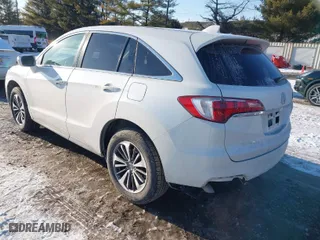 2018 Acura RDX w/Advance Pkg with VIN 5J8TB4H73JL018607, listed as a IAAI auction lot 41398838 with 115,458 mi miles. Bid and sale history available at carsss.com. Image 3.