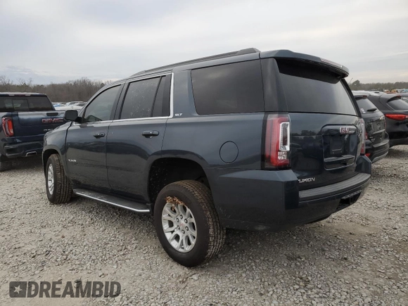 2020 GMC Yukon SLT with VIN 1GKS1BKC3LR259725, listed as a Copart auction lot 43036055 with 125,347 mi miles and Salvage Title. Bid and sale history available at DreamBid. Image 2.