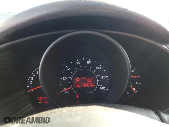 2014 Kia Soul + with VIN KNDJP3A50E7018427, listed as a Copart auction lot 42261125 with 124,816 mi miles and Salvage Title. Bid and sale history available at carsss.com. Image 9.