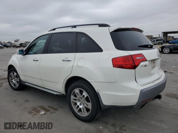 2008 Acura MDX Tech/Pwr Tail Gate with VIN 2HNYD28608H542163, listed as a Copart auction lot 43007725 with 252,616 mi miles and Salvage Title. Bid and sale history available at carsss.com. Image 2.