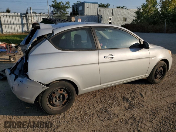 2009 Hyundai Accent Man L with VIN KMHCN35C39U145750, listed as a Copart auction lot 71487874 with 221,761 mi miles and Salvage Title. Bid and sale history available at carsss.com. Image 3.