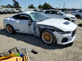 2024 Ford Mustang GT with VIN 1FA6P8CF6R5416922, listed as a Copart auction lot 53400315 with 8,152 mi miles and Salvage title. Bid and sale history available at DreamBid. Image 4.