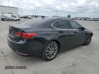 2017 Acura TLX V6 w/Technology Pkg with VIN 19UUB2F52HA001409, listed as a Copart auction lot 53571115 with 66,361 mi miles and Salvage title. Bid and sale history available at DreamBid. Image 3.
