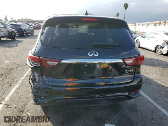 2019 Infiniti QX60 Pure с VIN 5N1DL0MN5KC509433, выставлен на аукционе Copart как лот 78223164 с пробегом 58 918 миль миль и Списание • Salvage title. История ставок и продаж доступна на DreamBid. Изображение 6.