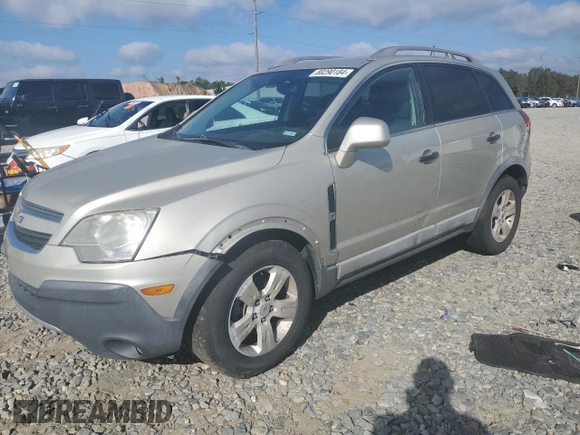 2013 Chevrolet Captiva Sport LS with VIN 3GNAL2EK8DS642098, listed as a Copart auction lot 80290184 with 134,249 mi miles and Salvage Title. Bid and sale history available at DreamBid. Image 1.