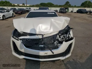 2020 Cadillac CT5 Luxury with VIN 1G6DW5RK3L0122831, listed as a Copart auction lot 55451854 with 37,074 mi miles and Salvage Title. Bid and sale history available at carsss.com. Image 5.