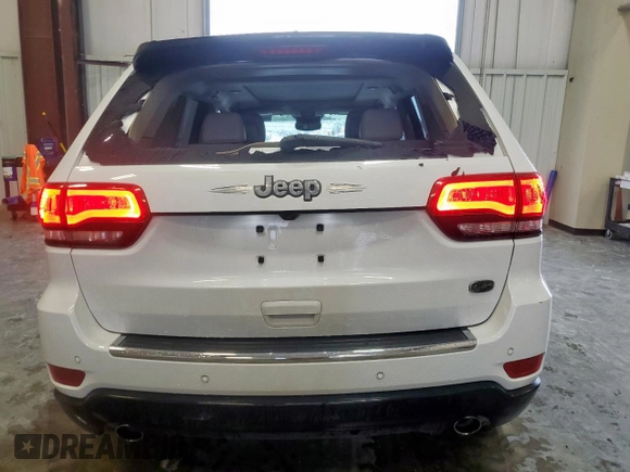 2017 Jeep Grand Cherokee Overland with VIN 1C4RJECG9HC916342, listed as a Copart auction lot 60658285 with 59,470 mi miles and Salvage title. Bid and sale history available at DreamBid. Image 6.