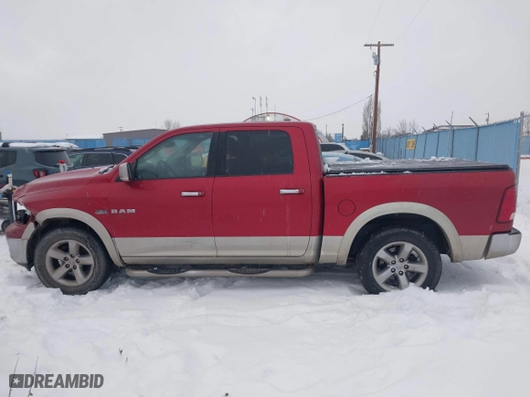 2010 Dodge Ram 1500 Sport with VIN 1D7RV1CT6AS215298, listed as a IAAI auction lot 41302229 with 299,836 mi miles. Bid and sale history available at carsss.com. Image 14.