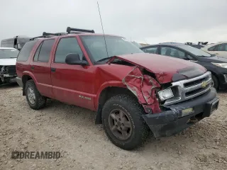 1995 Chevrolet Blazer with VIN 1GNDT13W2S2236856, listed as a Copart auction lot 47813165 with 862,143 mi miles and Salvage title. Bid and sale history available at DreamBid. Image 4.