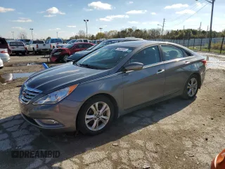 2013 Hyundai Sonata Limited with VIN 5NPEC4AC0DH614133, listed as a Copart auction lot 79400404 with 130,312 mi miles and Salvage title. Bid and sale history available at DreamBid. Image 1.