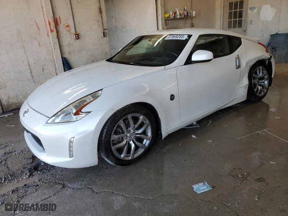 2013 Nissan 370Z with VIN JN1AZ4EH0DM880201, listed as a Copart auction lot 87869285 with 79142 miles and Salvage Title. Bid and sale history available at carsss.com. Image 1.