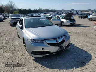 2016 Acura TLX V6 with VIN 19UUB2F30GA003687, listed as a Copart auction lot 50521615 with 64,199 mi miles and Salvage Title. Bid and sale history available at carsss.com. Image 11.