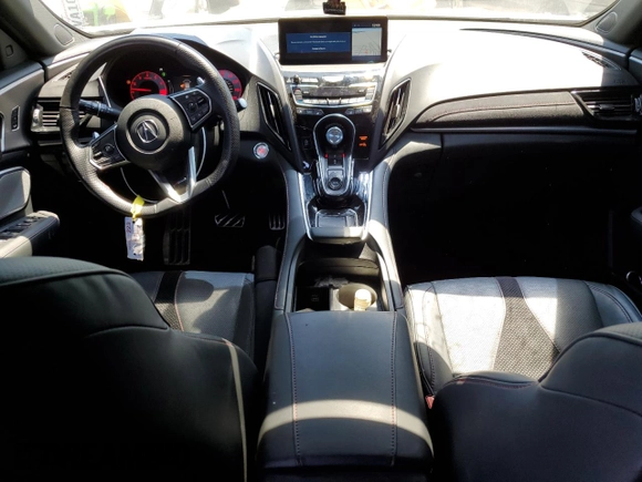 2022 Acura RDX w/A-Spec Package with VIN 5J8TC2H68NL009027, listed as a Copart auction lot 62934374 with 18,843 mi miles and Salvage Title. Bid and sale history available at carsss.com. Image 8.