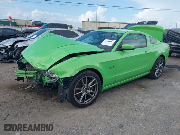 2014 Ford Mustang GT with VIN 1ZVBP8CF5E5308906, listed as a IAAI auction lot 42548581 with 51,075 mi miles and . Bid and sale history available at DreamBid. Image 18.