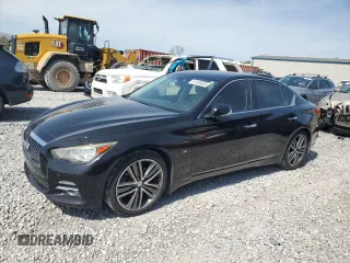 2014 Infiniti Q50 Sport with VIN JN1BV7AP5EM676333, listed as a Copart auction lot 51488305 with 229,972 mi miles and Clean Title. Bid and sale history available at DreamBid. Image 1.