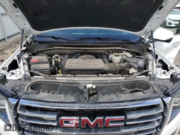 2021 GMC Yukon SLT with VIN 1GKS2BKD3MR185679, listed as a Copart auction lot 45471483 with 46,542 mi miles. Bid and sale history available at carsss.com. Image 12.