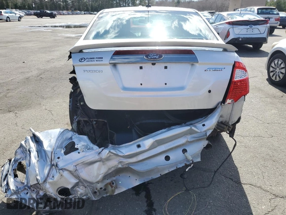 2011 Ford Fusion SPORT with VIN 3FAHP0KC5BR228896, listed as a Copart auction lot 50044725 with 47,049 mi miles and Salvage Title. Bid and sale history available at carsss.com. Image 6.