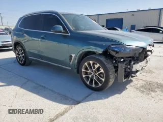 2025 BMW X5 sDrive40i with VIN 5UX13EU04S9Y41593, listed as a Copart auction lot 49856115 with 395 mi miles and Salvage Title. Bid and sale history available at carsss.com. Image 4.
