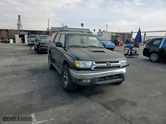 2001 Toyota 4Runner SR5 with VIN JT3GN86R810202398, listed as a Copart auction lot 52943665 with 78,852 mi miles and Salvage Title. Bid and sale history available at carsss.com. Image 11.