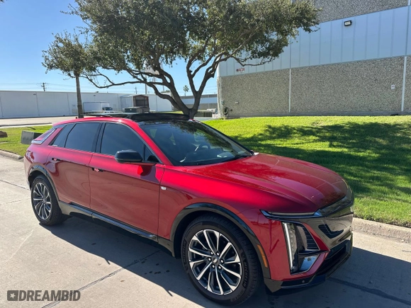 2024 Cadillac LYRIQ Sport with VIN 1GYKPVRK1RZ126344, listed as a Copart auction lot 88307495 with 257 mi miles and Clean Title. Bid and sale history available at carsss.com. Image 1.