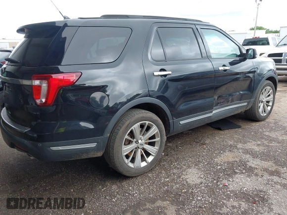 2019 Ford Explorer Limited with VIN 1FM5K7F83KGA40505, listed as a IAAI auction lot 42348185 with 130,130 mi miles and . Bid and sale history available at DreamBid. Image 4.