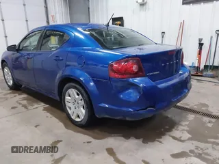 2014 Dodge Avenger SE with VIN 1C3CDZAB5EN130585, listed as a IAAI auction lot 41740971 with 191,519 mi miles. Bid and sale history available at carsss.com. Image 3.