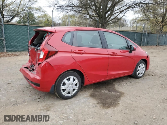 2019 Honda Fit LX with VIN 3HGGK5H40KM726908, listed as a Copart auction lot 52800005 with 37,297 mi miles and Salvage Title. Bid and sale history available at carsss.com. Image 3.