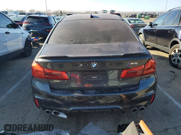 2019 BMW M5 Competition with VIN WBSJF0C50KB285504, listed as a Copart auction lot 71263302 with 0 mi miles. Bid and sale history available at carsss.com. Image 6.