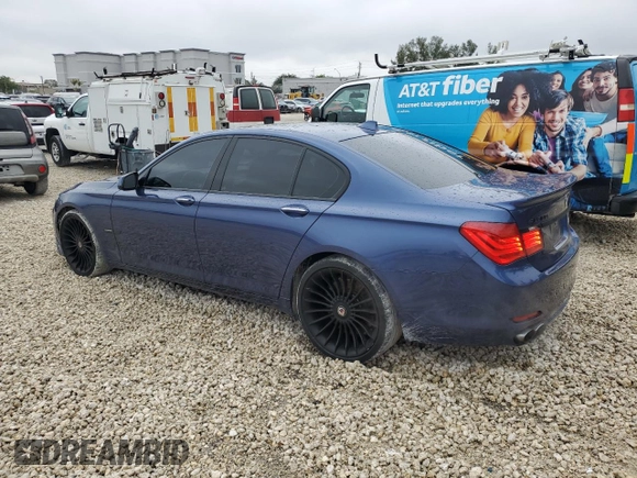 2011 BMW 7 Series 750i with VIN WBAKA8C59BC446965, listed as a Copart auction lot 88712195 with 41,953 mi miles and Clean Title. Bid and sale history available at carsss.com. Image 2.