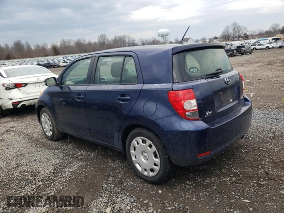 2008 Scion xD with VIN JTKKU10498J001085, listed as a Copart auction lot 47195615 with 191,904 mi miles and Clean Title. Bid and sale history available at carsss.com. Image 2.