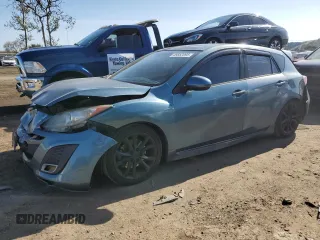 2010 Mazda 3 S Sport with VIN JM1BL1H68A1295410, listed as a Copart auction lot 49852095 with 131,068 mi miles and Salvage Title. Bid and sale history available at DreamBid. Image 1.