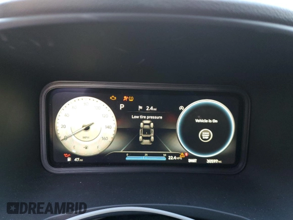 2022 Hyundai Kona Limited with VIN KM8K53A36NU902118, listed as a Copart auction lot 45153975 with 30,597 mi miles and Salvage Title. Bid and sale history available at carsss.com. Image 9.