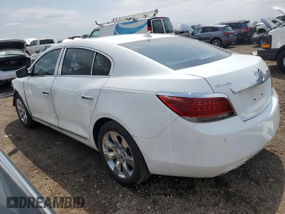 2012 Buick LaCrosse Premium 1 with VIN 1G4GE5E30CF210871, listed as a Copart auction lot 54541725 with 131,098 mi miles and Salvage title. Bid and sale history available at DreamBid. Image 2.