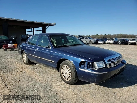 2006 Mercury Grand Marquis LS Premium with VIN 2MEFM75V76X627623, listed as a Copart auction lot 49158575 with 128,066 mi miles and Salvage Title. Bid and sale history available at DreamBid. Image 11.