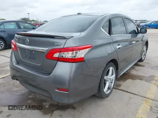 2015 Nissan Sentra SR with VIN 3N1AB7AP0FY301369, listed as a IAAI auction lot 41877667 with 131,082 mi miles and . Bid and sale history available at carsss.com. Image 4.